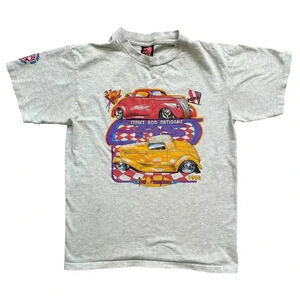 Vintage 1996 NSRA Street Rod Nationals York, PA T-Shirt Racing Cars Native Sun